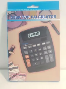 8-Digit Large Desktop Calculator with Adjustable Display Square - Picture 1 of 3