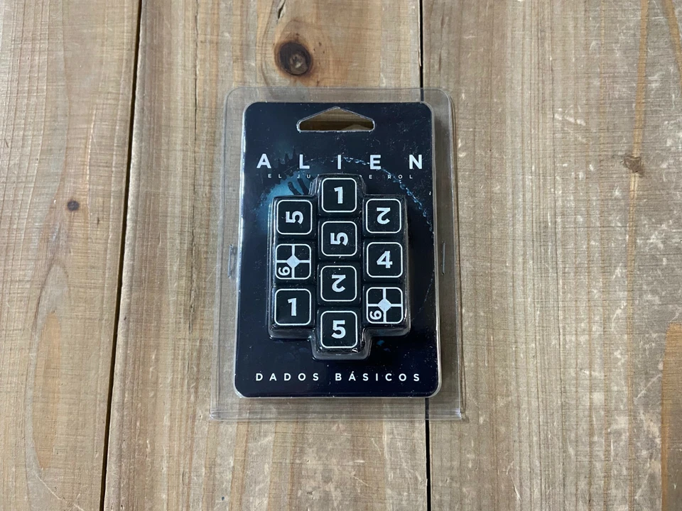 Alien - Dados Básicos - accesorio para juego de rol - EDGE - Free League - Imagen 1 de 1