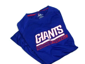 Ropa del equipo de la NFL Gigantes de Nueva York Fútbol Majestuoso Genial Base Jersey Estilo Camisa M Nueva - Imagen 1 de 5