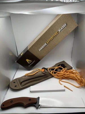 Cuchillo fijo Ka-Bar 5601 Baconmaker Piggyback Jab Kabar negro marrón Foto 1 de 4