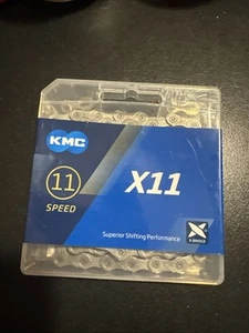 KMC X11 11 Speed Chain 118 Links - Grey  - Picture 1 of 1