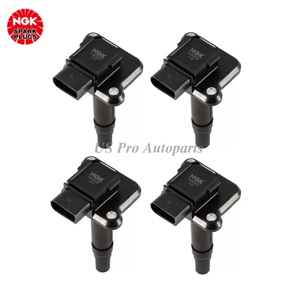 06B905115 4 pcs OEM NGK Ignition Coil For VW Beetle Jetta Passat 2001-2005 1.8T - Imagem 1 de 4