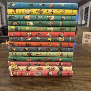 Best in Children's Books lot of 14 vintage hardcover books Nelson Doubleday w/DJ - Foto 1 di 2