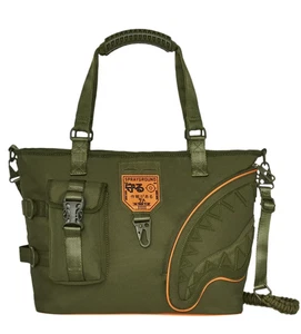 Sprayground Spec Ops Global Hawk Tote Bag🔥New Exclusive Green Shoulder Bag - Picture 1 of 7