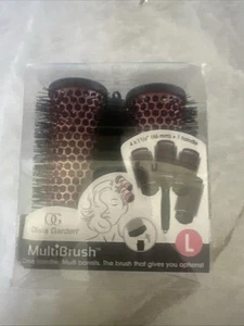 Olivia Garden Multibrush abnehmbare Stylingbürste Set 4 x 1 3/4 (46 mm) rosa - Bild 1 von 2