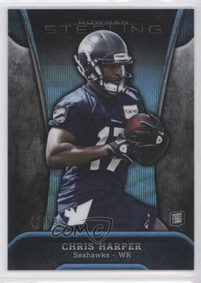 2013 Bowman Sterling Blue Refractor /99 Chris Harper #18 Rookie RC - Image 1 of 2