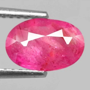 1.14Ct. Natural Gemstone Ruby Pink Oval Normal Heated Tanzania Ravishing Color - Picture 1 of 7