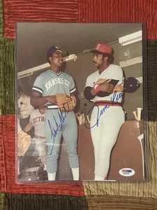Dual PSA/DNA Auto 8x10 HOF Jim RICE Frank WHITE All-Star Game AUTOGRAPHED Photo - Picture 1 of 9