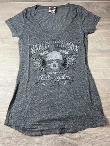 Harley-Davidson Smoky Mountains Graphic T-Shirt 2014 Women’s Size Small - Picture 1 of 10