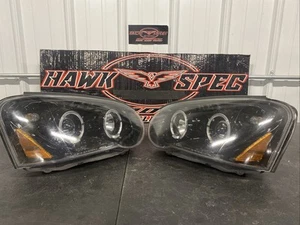 Spec d 2004-2005 Subaru Impreza WRX STi Smoked Housing Halo Headlight (Pair) - Picture 1 of 3