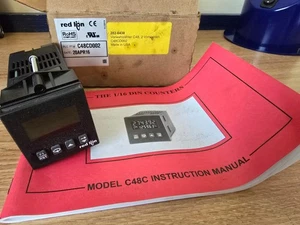 Red Lion 1/16 DIn Counter C48CD002 Brand New Rs No 282-6438 - Picture 1 of 8