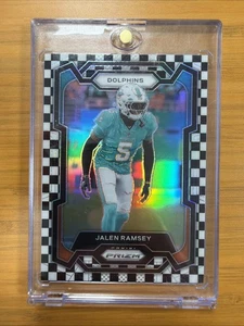 2023 Panini Prizm #184 Jalen Ramsey Black and White Checker - Bild 1 von 2