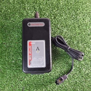 HP1202A Bleiakku Ladegerät schwarz 12 Volt 3 Ampere für Elektrorollstühle - Bild 1 von 4