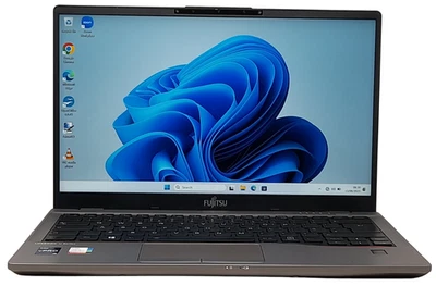 Fujitsu LIFEBOOK U7412 i5-1235U 2.5GHz 16GB RAM 256GB NVMe 14" Touch See Desc - Image 1 of 4