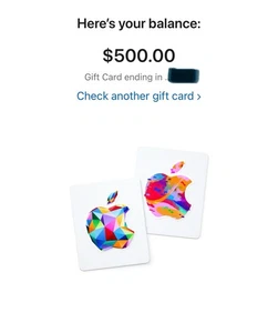 $500 Apple Gift Card – Full Balance Verified – fast delivery - Picture 1 of 1