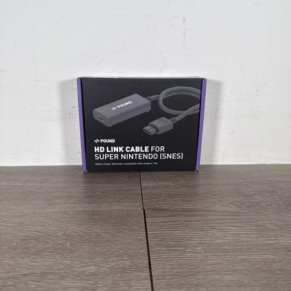 Pound Technology HD Link Cable For Super Nintendo, NES, Convert To HDMI - Image 1 of 1