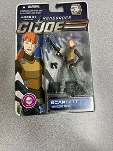 2011 GI Joe Renegades Scarlett Agent Figure MOC Sealed 30th Anniversary NEW - Picture 1 of 4
