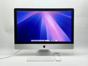 Apple iMac Retina 5K 27“ 6-Core i5 3,1 Ghz 32 GB 256 GB SSD RP 5300 SILBER 2020 - Bild 1 von 6