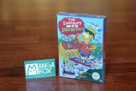 THE SIMPSONS: BART vs. SPACE MUTANTS OVP NINTENDO NES NOE gebr, guter Zust o.Anl