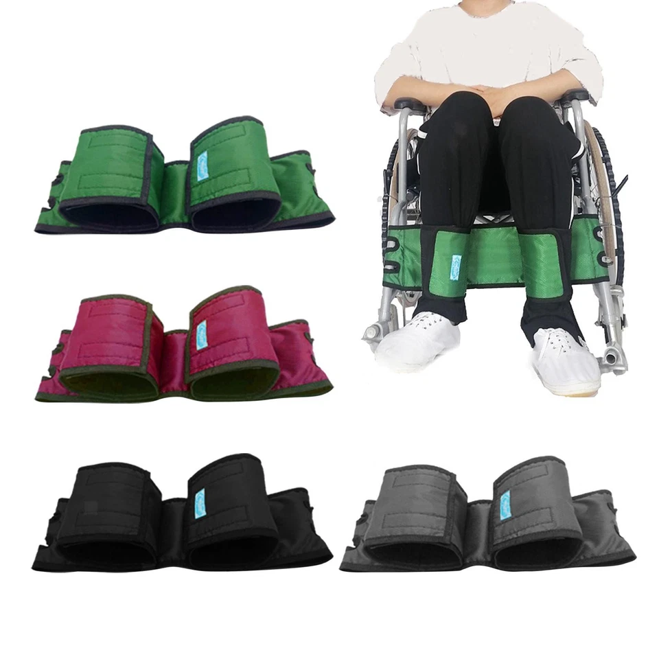 Rollstuhl-Fußstütze Beinstützengurte, Schutzgurt Rutschfeste, einstellbare - Bild 1 von 1
