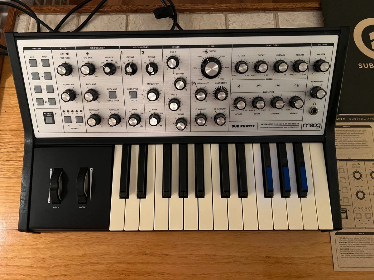 Moog Slim Phatty Pro Audio Synthesizers for sale | eBay