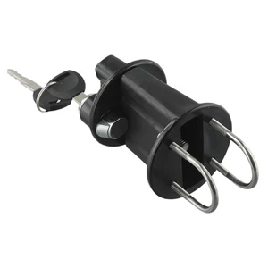 For 3L/5L Fuel Tank Mount Petrol Can Jerry Cans Key Bracket Holder Lock Fastener - Picture 1 of 12