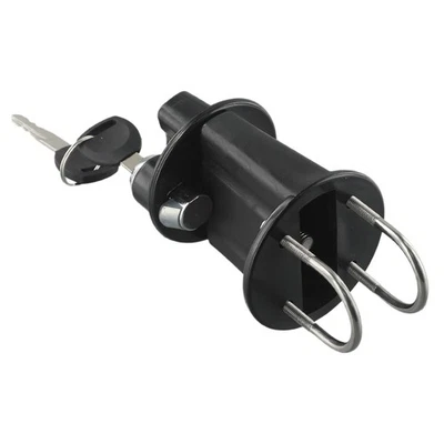 For 3L/5L Fuel Tank Mount Petrol Can Jerry Cans Key Bracket Holder Lock Fastener - Image 1 of 4