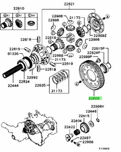 Getriebe, M/T Diff Antrieb für: Mitsubishi Lancer Evo 7 8 9 - CT9A 5 Gang - Bild 1 von 1