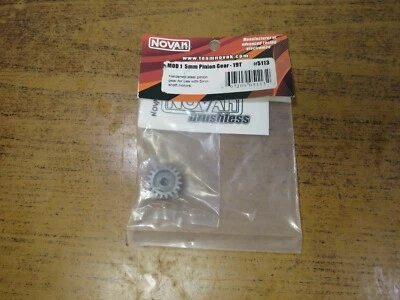 Engrenagens de pinhão de aço NOVAK #5113 5mm Mod 1 - 19T - Imagem 1 de 3