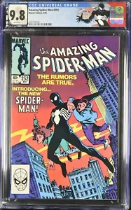 AMAZING SPIDER-MAN #252 CGC 9.8 ASM FRENZ JANSON BLACK SUIT VENOM CUSTOM LABEL - Picture 1 of 13