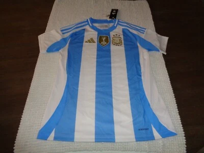 NWT Adidas Argentina AFA FIFA 2022 World Champions Jersey Womens Small - Image 1 of 4