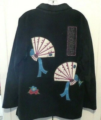 Впечатления от Rem Garson азиатский бисером кожаное пальто женщин M - Изображение 1 из 4