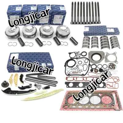 Kit de reconstrucción maestro de motor OEM para 2.0T VW Jetta Audi A4 Q5 con cadena mejorada Foto 1 de 4