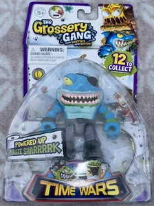 NEW Grossery Gang: Time Wars - Powered Up Pirate Sharrrrk Action Figure Sealed - Picture 1 of 6