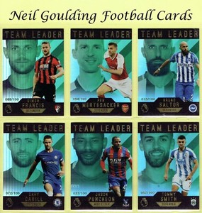 Topps PREMIER GOLD 2017-2018 ☆ TEAM LEADER GREEN PARALLEL ☆ Cards #/100