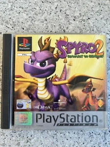 Spyro 2: Gateway To Glimmer - PS1 Game - Complete With Manual - Picture 1 of 3
