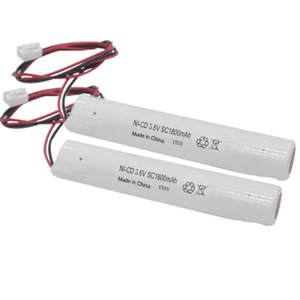 Emergency lighting Battery 2pcs SC 1800mAh 3.6V for Exit LED light - Picture 1 of 2