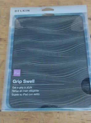 Belkin iPad 1st Gen Grip Swell Soft Gel Silicone Sleeve Wave Black New in Box - image 1 of 3