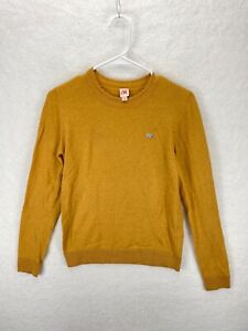 Lacoste Live Women’s Crewneck Sweater Size Small Yellow Long Sleeve