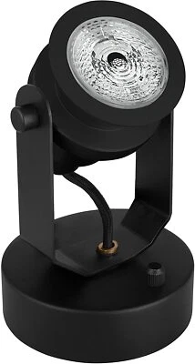 Osram Vintage 1906 Decospot Single schwarz Deckenstrahler retro incl. GU10 Spot - Bild 1 von 4