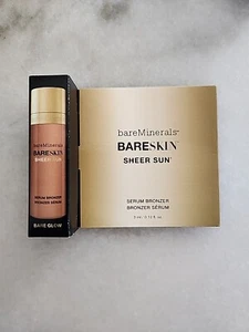 bareMinerals BareSkin Sheer Sun Serum Bronzer BARE GLOW 3ml New Travel Size HTF - Picture 1 of 4