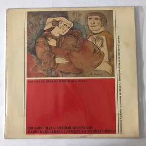 UNAM VOZ VIVA DE MEXICO -EDUARDO MATA / HECTOR QUINTANA/ MARIO KURI- 1968 MEX LP - Picture 1 of 6