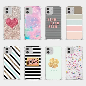 CASE FOR IPHONE 15 14 13 12 11 SE 8 SHOCKPROOF PHONE COVER STRIPED BLACK GOLD - Picture 1 of 34