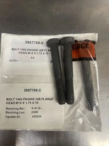 Cummins OEM Fan Bolt 3907769 NOS QTY 3 - Bild 1 von 4
