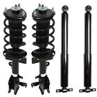 4pc Front Complete Strut Springs and Rear Shocks Set For Honda Odyssey 2011-2015 Nissan Urban