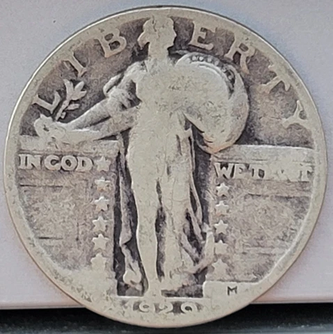 1929 Standing Liberty Silver Quarter Cover
