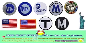 Transit Train Subway-MTA USA Patches logo iron,sew ✈️from Thai by USPS agent🚚 - Picture 1 of 14