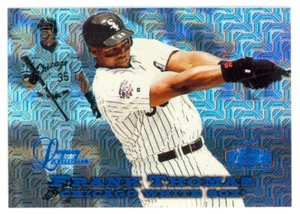 Vetrina Flair 1998 fila 0 eredità FRANK THOMAS 79/100 manca nome sul retro - Foto 1 di 2