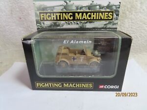 Corgi Fighting Machines #CS90080 Kuebelwagon Afrika Korps Boxed