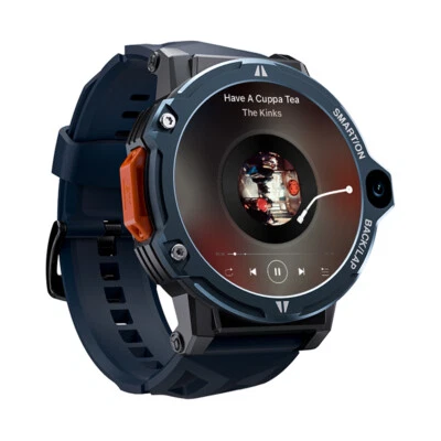 4G WIFI Smart Phone Watch 4+64GB Men Women Unlocked Phone Dual Camera Bluetooth - Image 1 of 4